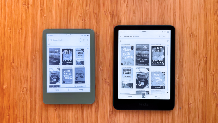 Der Text beschreibt sechs Funktionen, die die Person gerne in einer neuen Version von Kindles sehen würde.