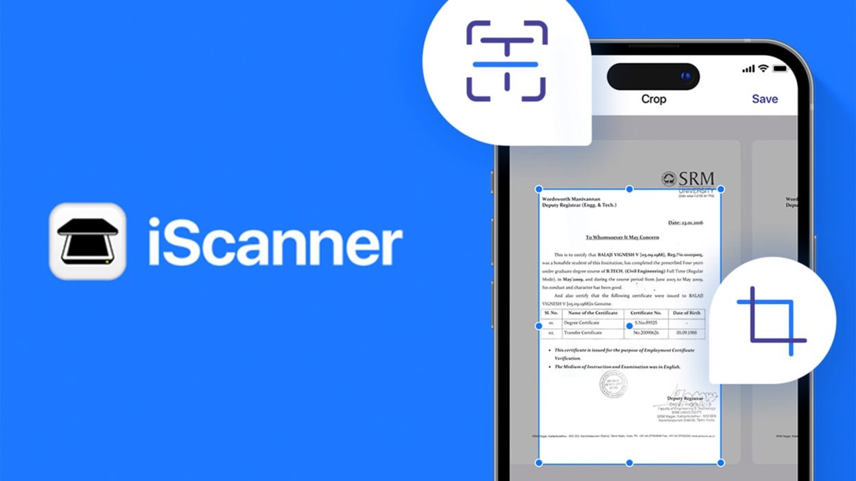 iScanner App: Lifetime Subscription (iPhone, iPad & Android)