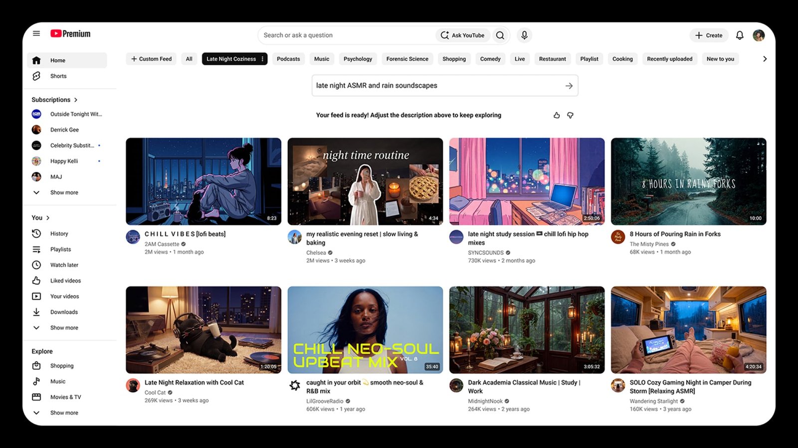 Your Custom Feed is ready!